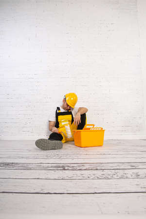 Sometimes fatigue forces you to rest during painting. Physical work still requires good physical...
