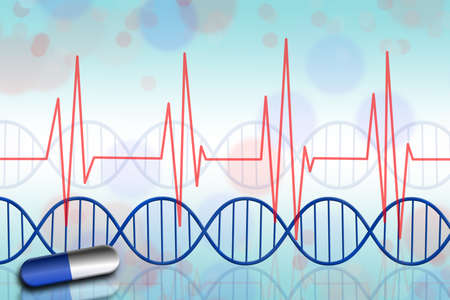 A worldwide known graphic pictogram indicating the biological contamination of a given area or...