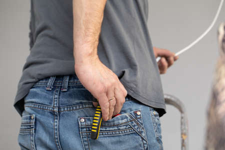 Every electrician, even with a lot of experience, is corner-wired for electric shock, so always be...