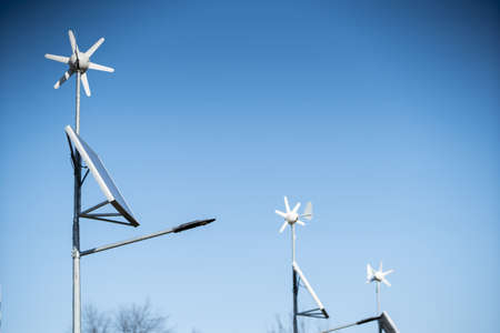 Renewable energy is the best source of energy for all nature.の写真素材