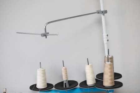The overlock sewing machine is used to finish the edges of materials such as skirts, dresses and...