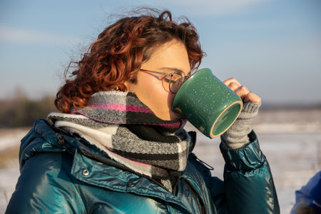 Tea break during a trip into the wilderness.