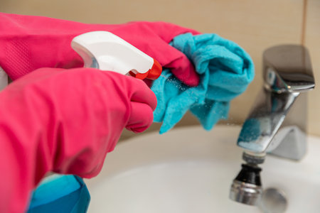 Cleaning Up A Unique and Effective Approach to Everyday Hygiene and Cleaning Tasksの写真素材