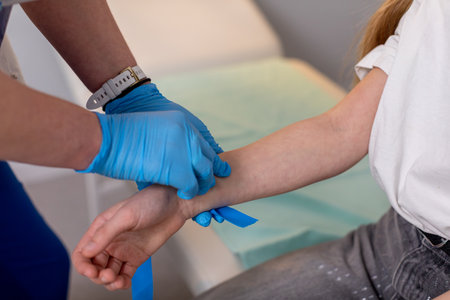 Comprehensive Patient Preparation Guidelines for Blood Draws with a Medical Professionalの写真素材