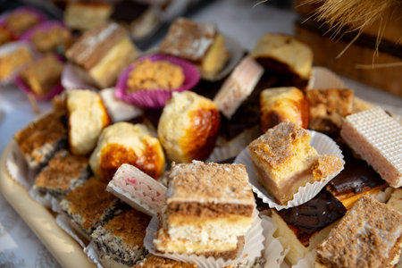 An Exquisite and Delicious Assortment of Traditional Sweets and Treats for Everyone to Enjoyの写真素材