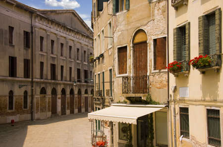Old buildings in Venice, Italyのeditorial素材