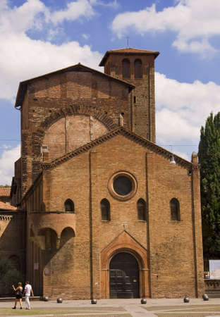 Medieval church in Bologna, Italyのeditorial素材