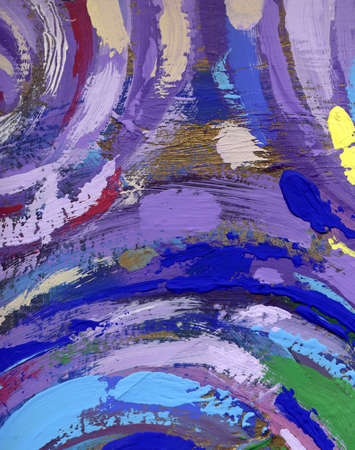 acrylic painting abstract texture backgroundのeditorial素材