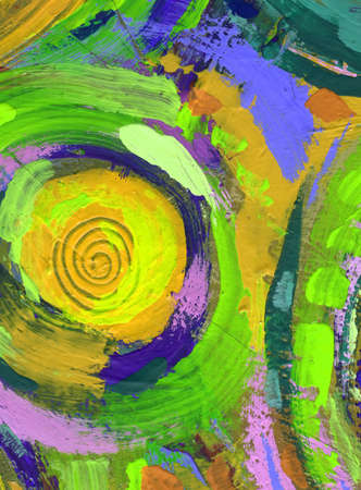 acrylic painting abstract texture backgroundのeditorial素材