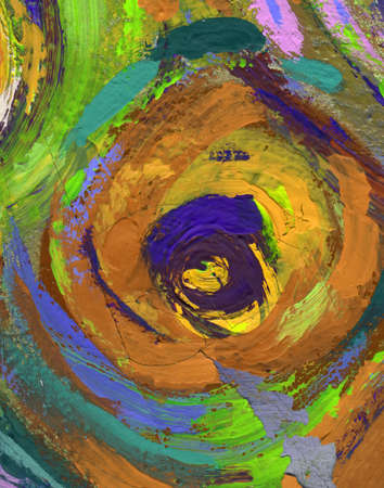 acrylic painting abstract texture backgroundのeditorial素材