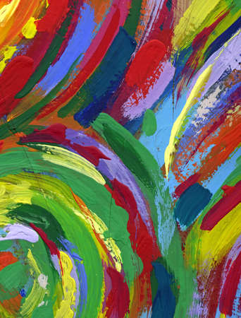 acrylic painting abstract texture backgroundのeditorial素材