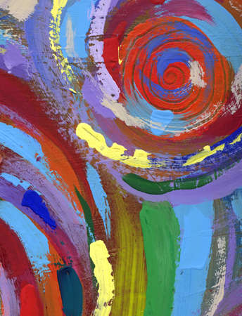 acrylic painting abstract texture backgroundのeditorial素材