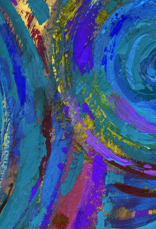 acrylic painting abstract texture backgroundのeditorial素材