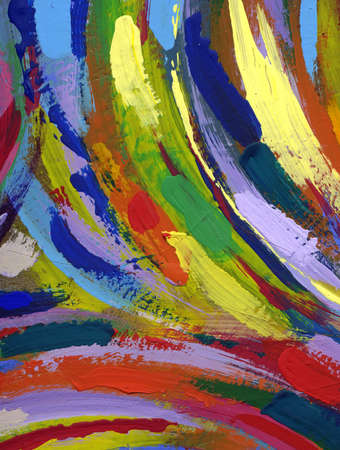 acrylic painting abstract texture backgroundのeditorial素材