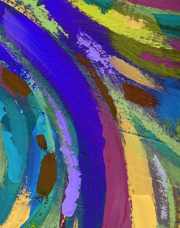 acrylic painting abstract texture backgroundのeditorial素材