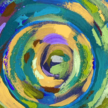 acrylic painting abstract texture backgroundのeditorial素材