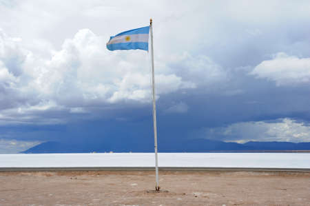 Argentina flagの写真素材