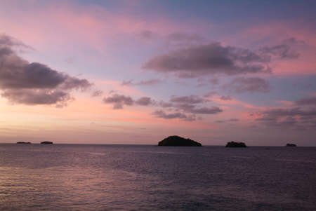 The sea of Mayotte islandの写真素材