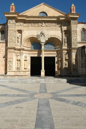  cathedral of 16th century at Santo Domingo                     のeditorial素材