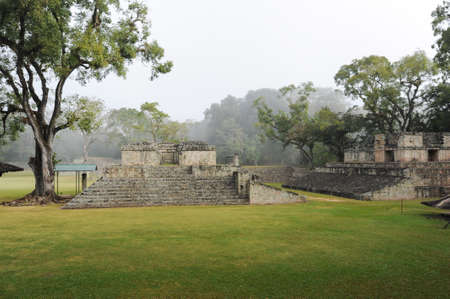 The Mayan ruins of Copan on Honduras