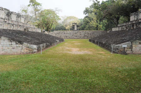 The Mayan ruins of Copan on Honduras