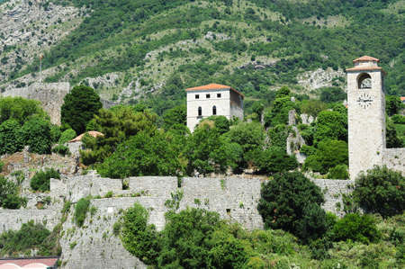 The archaeological site of Stari Bar on Montenegro