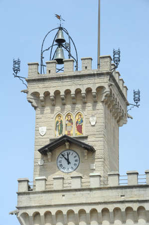 The public palace on Borgo Maggiore at San Marino