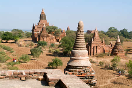 That kyar hip temple at the archaeological site of Bagan on Myanmar