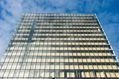 Paris, France - 5 November 2002: One the tower of the new national library F. Mitterand at Paris on...