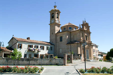 The church of San Grato at Penango on Piedmont, Italy