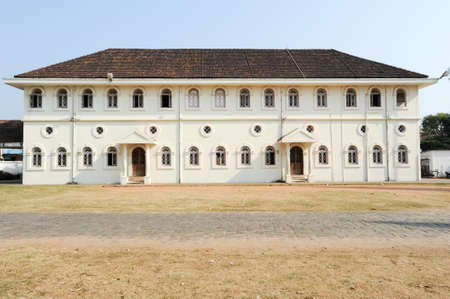 Colonial building of Fort Cochin on Indiaのeditorial素材