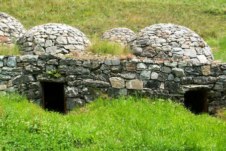 Crotti antifque refigerator for the conservation of Milk and Cheese at Poschiavo on the Swiss alps