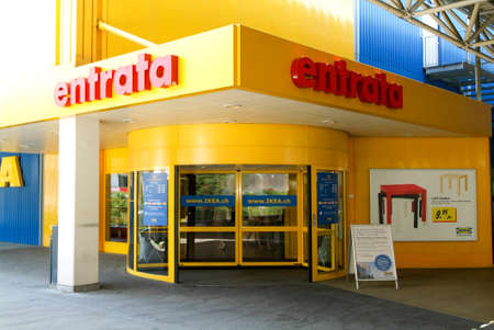 Lugano, Switzerland - 6 July 2010: IKEA at Centro  Lugano Sud shopping mall on the italian part of...