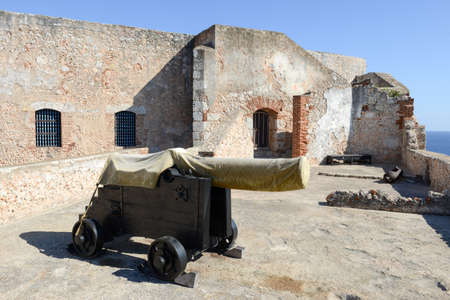 El Morro castle at Santiago de Cuba, Cubaのeditorial素材