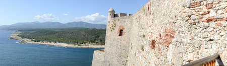 El Morro castle at Santiago de Cuba, Cubaのeditorial素材