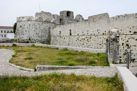Castle of Monte Sant'Angelo on Puglia, Italy.