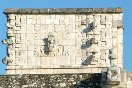 Templo de los Guerreros, Temple of the Warriors at Chichen Itza, Yucatan, Mexico
