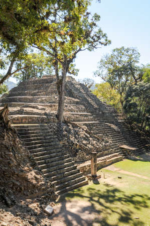 The Mayan ruins of Copan on Honduras