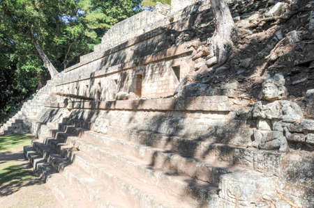 The Mayan ruins of Copan on Honduras