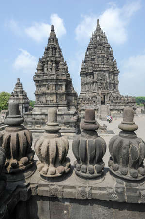 Prambanan, Indonesia - 2 February 2013: Prambanan is a Hindu temple compound in Java on Indonesia,...