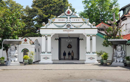 Yogyakarta, Indonesia - 28 January 2013: Kraton Palace of Yogyakarta, Indonesiaのeditorial素材