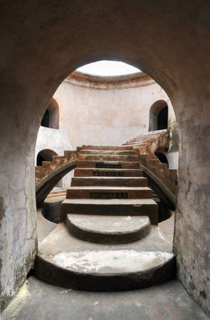 Underground mosque at Yogyakarta on the island of Java, Indonesiaのeditorial素材