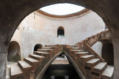 Underground mosque at Yogyakarta on the island of Java, Indonesiaのeditorial素材