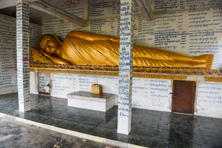 Buddhist temple of mount Phnom Sampeau at Battambang on Cambodiaのeditorial素材