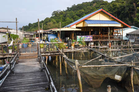 Fisherman village of Ao Yai in Koh Kood island on Thailand