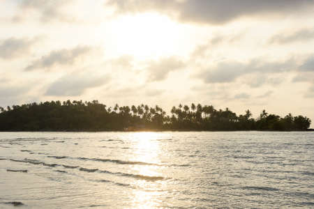 The beach of Koh Kood island on Thailandの写真素材