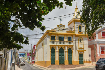 The Bonfim church at Olinda in Brazil