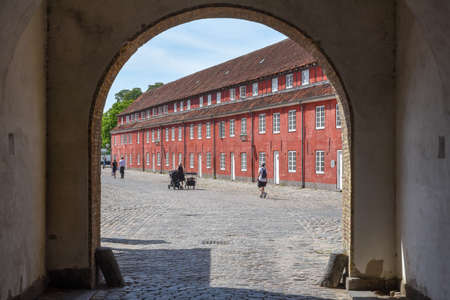 Copenhagen Denmark - 25 June 2019: old Kastellet fort at Copenhagen on Denmarkのeditorial素材