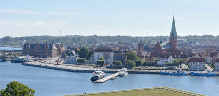 Helsingor, Denmark - 29 June 2019: view at Helsingor on Denmark