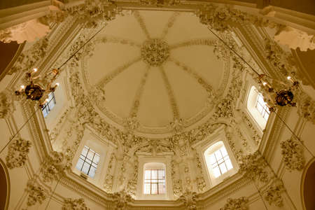 Interiors of the cathedral at Cordova on Andalusia in Spainのeditorial素材
